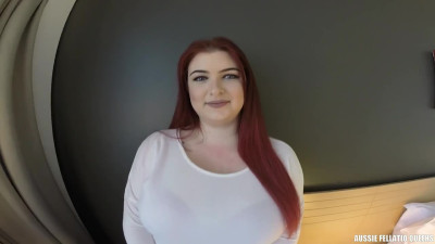 AussieFellatioQueens Arianna North Cum Swallow Challenge
