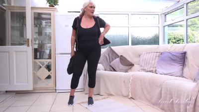 AuntJudys Christina Home Workout Masturbation