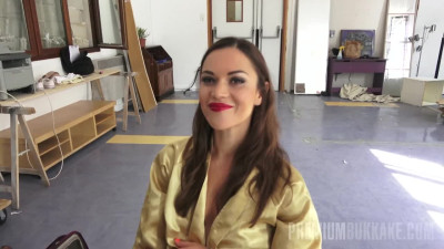 PremiumBukkake Alyssa Reece Bukkake Behind The Scenes BIUK