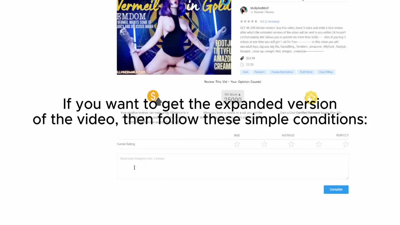 ManyVids MollyRedWolf Succubus Vermeil Will Suck Your Mana - Porn video | ePornXXX