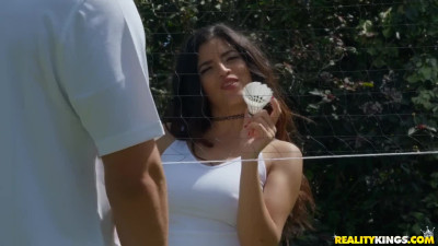 BigNaturals Gabriela Lopez Badminton Boobies
