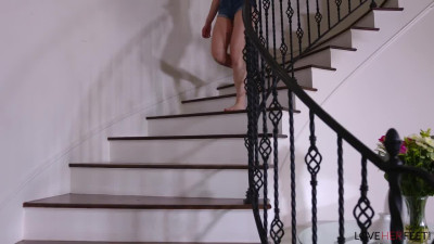 LoveHerFeet Izzy Lush Sneaky Foot Video