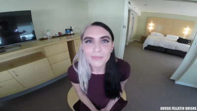 AussieFellatioQueens Marina Lee Blowbang