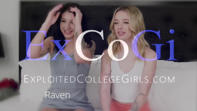 ExploitedCollegeGirls Lola And Raven Lane Lolas First Threesome
