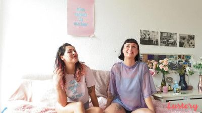 Lustery E Leticia And Lya A Friend In Knead