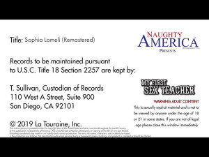 MyFirstSexTeacher Sophia Lomeli REMASTERED LEWD