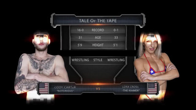 EvolvedFights Lora Cross Vs Cody Carter FETiSH