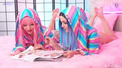 ManyVids Sonybe And Sia Siberia Daddys Girls Are Real Sluts Ready To Fuck In Every Hole PP
