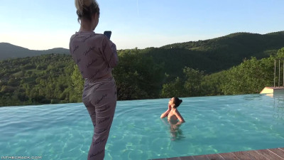 InTheCrack E Candice Demellza And Casey Norhman Umbria BTS NBQ