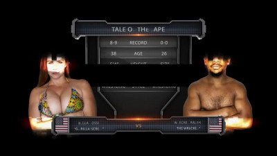 EvolvedFights Bella Rossi Vs Wrecker Ralph