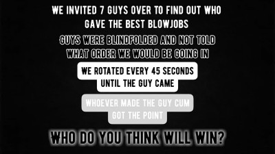 ManyVids Realhotwifeu Blowjob Competition Girls Guys