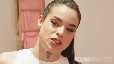 PremiumBukkake Saba Lapiedra Bukkake